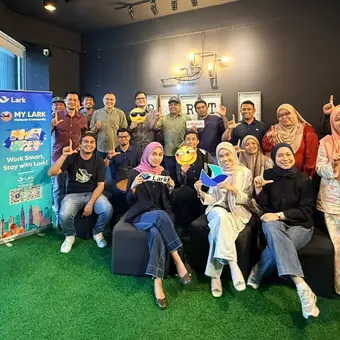Web Impian di pertemuan komuniti MY Lark Malaysia